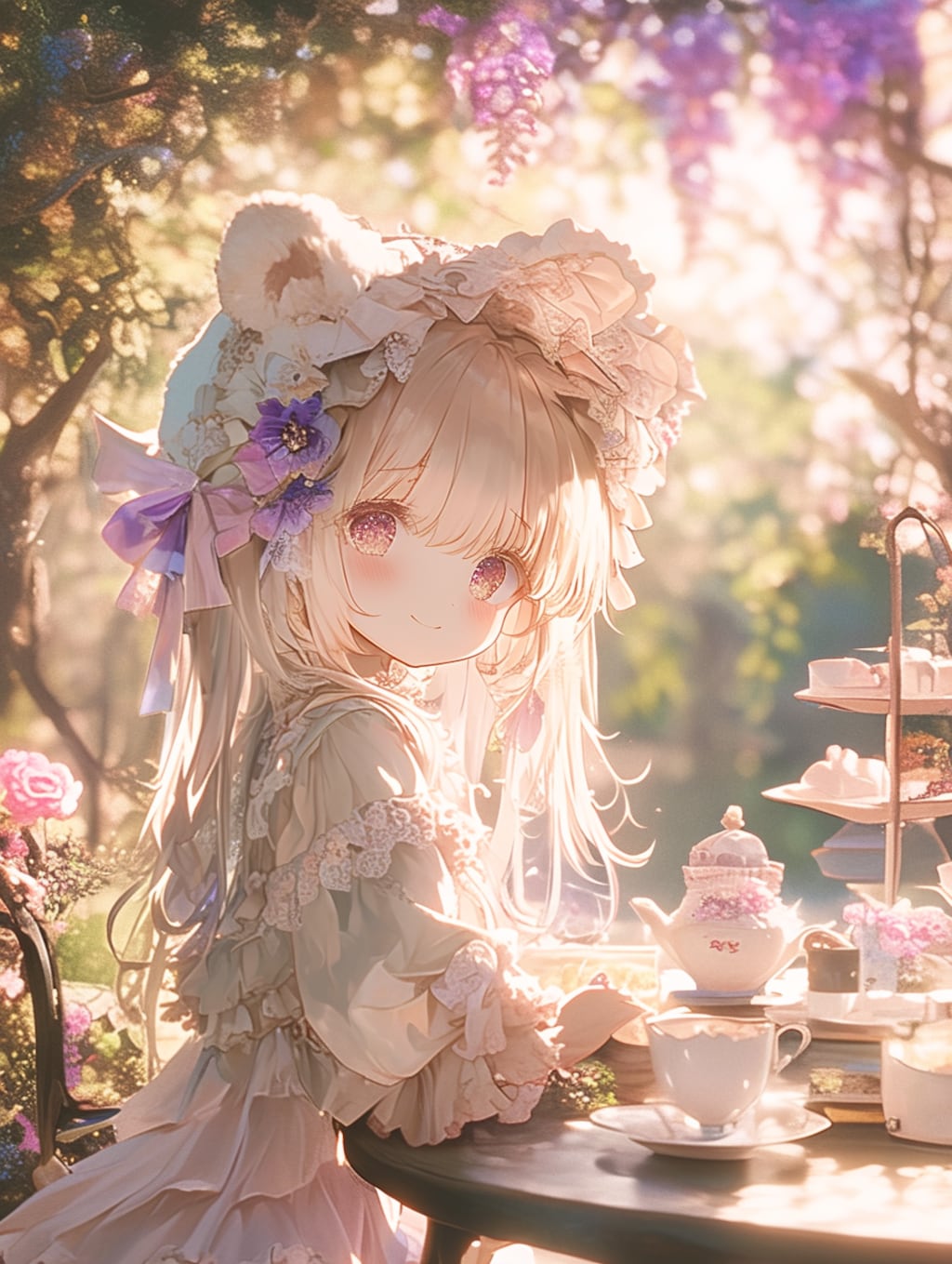 「森の中の秘密のティーパーティー③