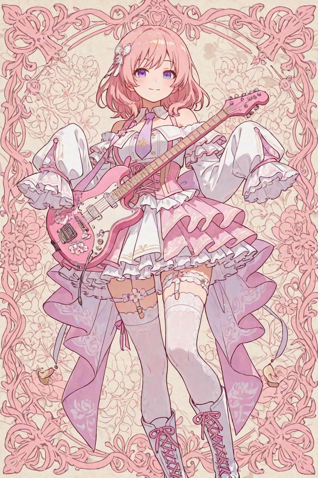 ギター少女 | の人気AIイラスト・グラビア