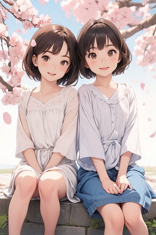 ♪桜だ〜 | の人気AIイラスト・グラビア