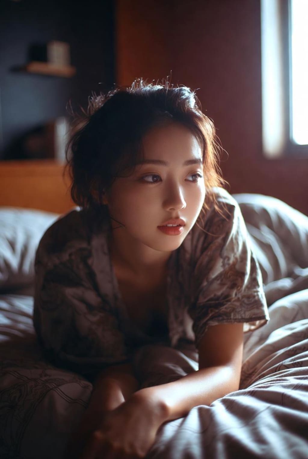 冬の美女2（一部）