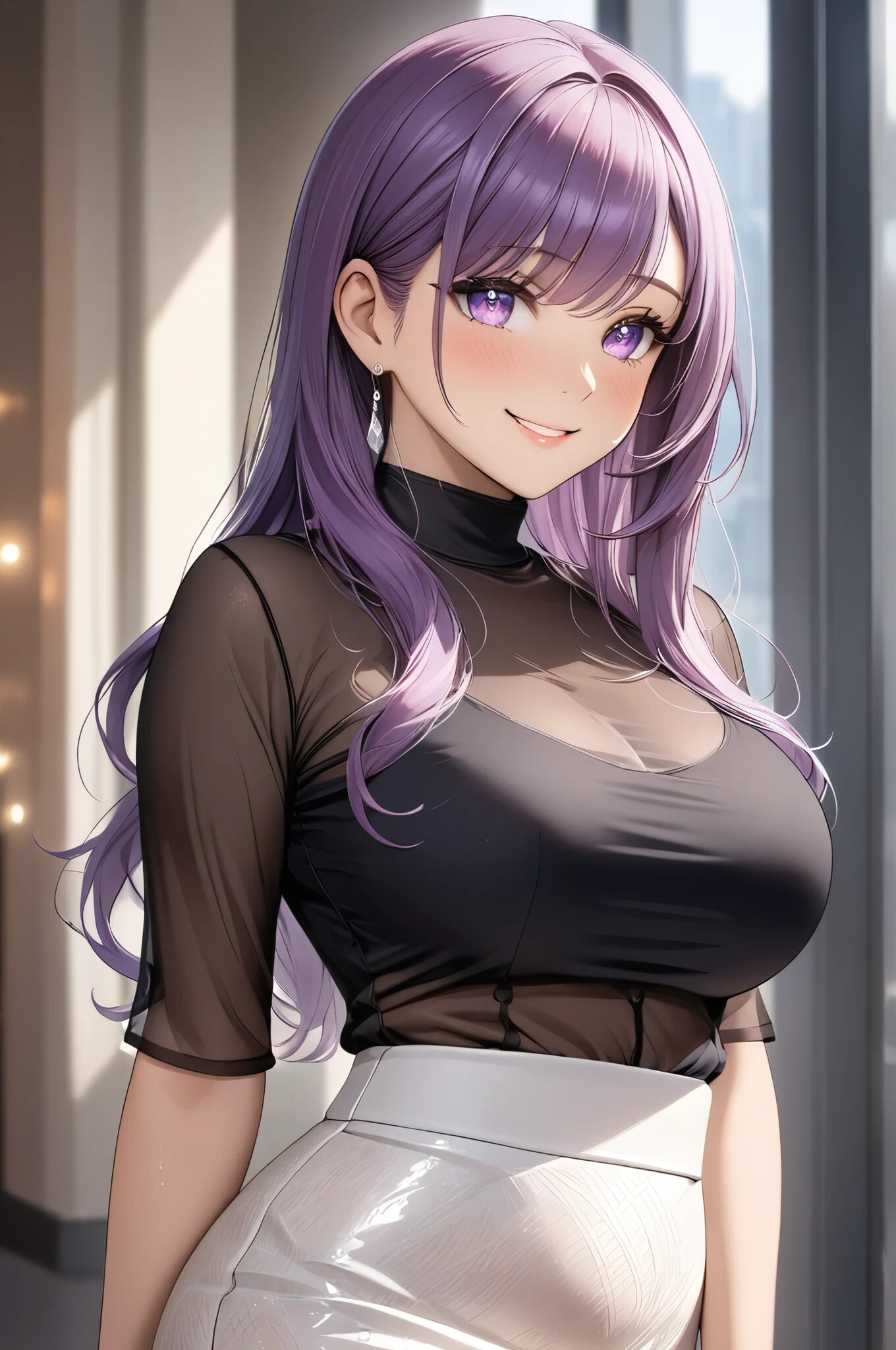 透けててちょっと恥ずかしいかも…