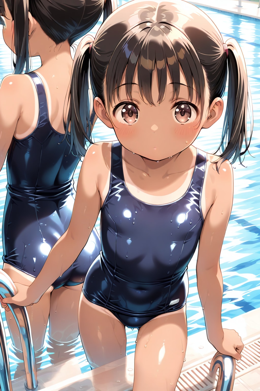 スク水美少女