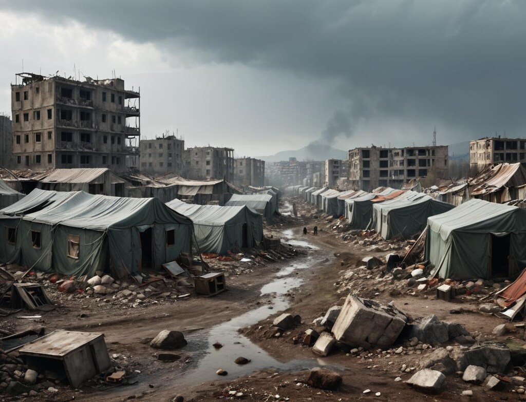 崩壊した世界で…