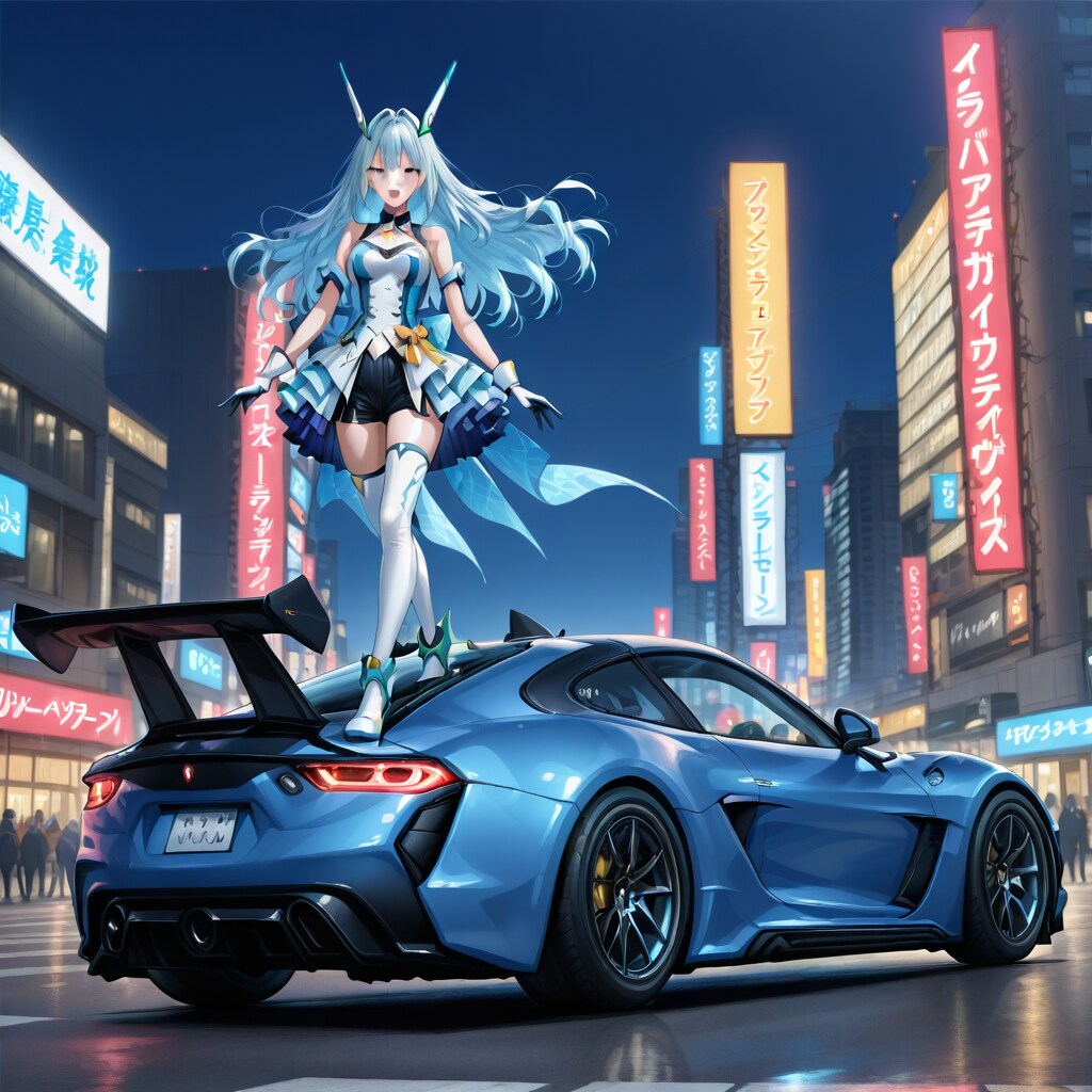 車の上に立たないで！