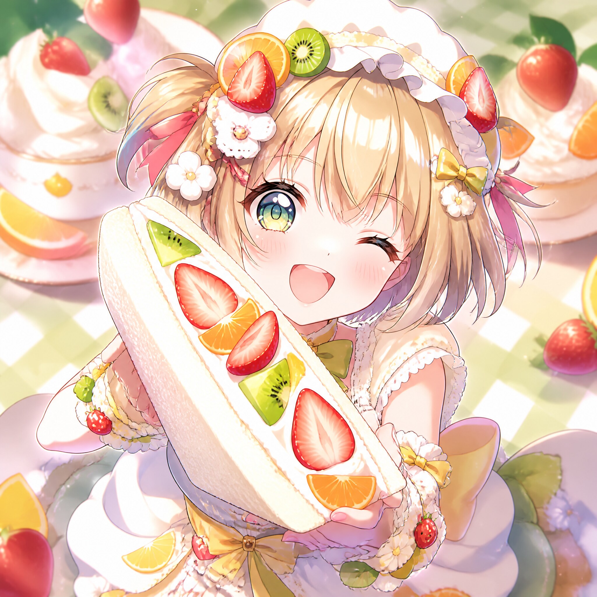 ピクニック（４）3時のアイドル　GPTimages2.0 | の人気AIイラスト・グラビア