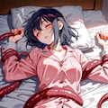 就寝中 4枚目