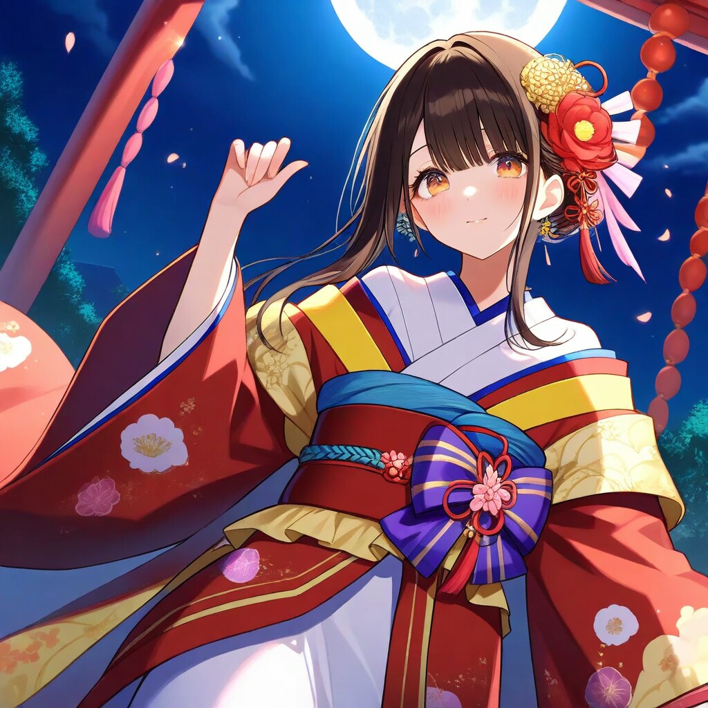 月へ帰りますね。