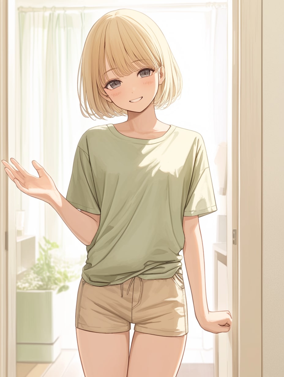 マッシュカットの子✨57 | の人気AIイラスト・グラビア