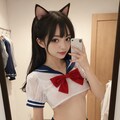 このコスプレ似合うかな？　＃彼女からのメッセージ 3枚目