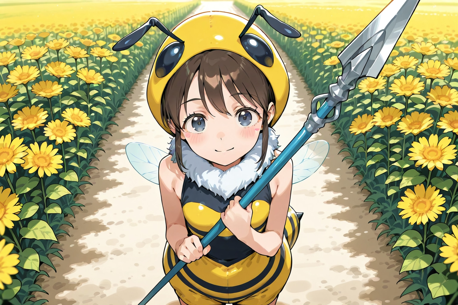 みつばちのコスプレ（モデル: DAISY） | の人気AIイラスト・グラビア