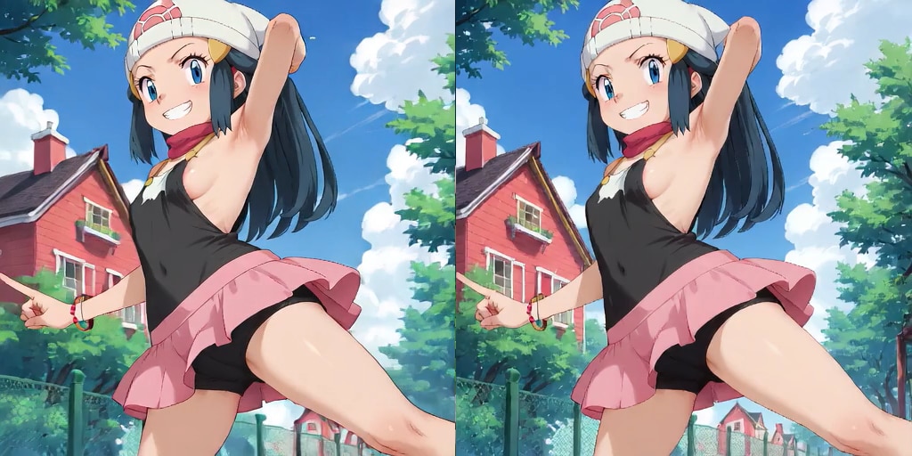 立体視・ヒカリ→エロメスガキ