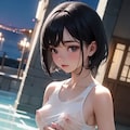 白透け透けスク水、その２。 2枚目