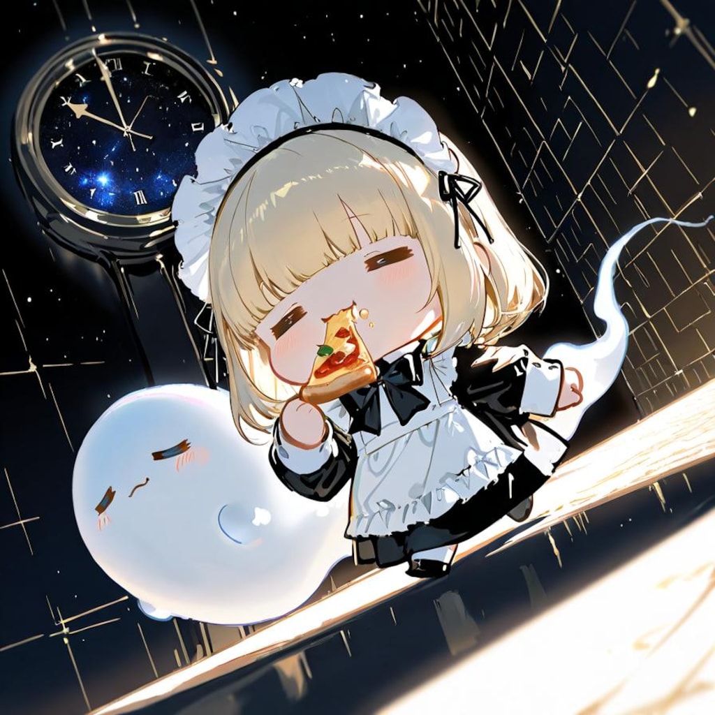 ✨🍕(-ω- )✨👻