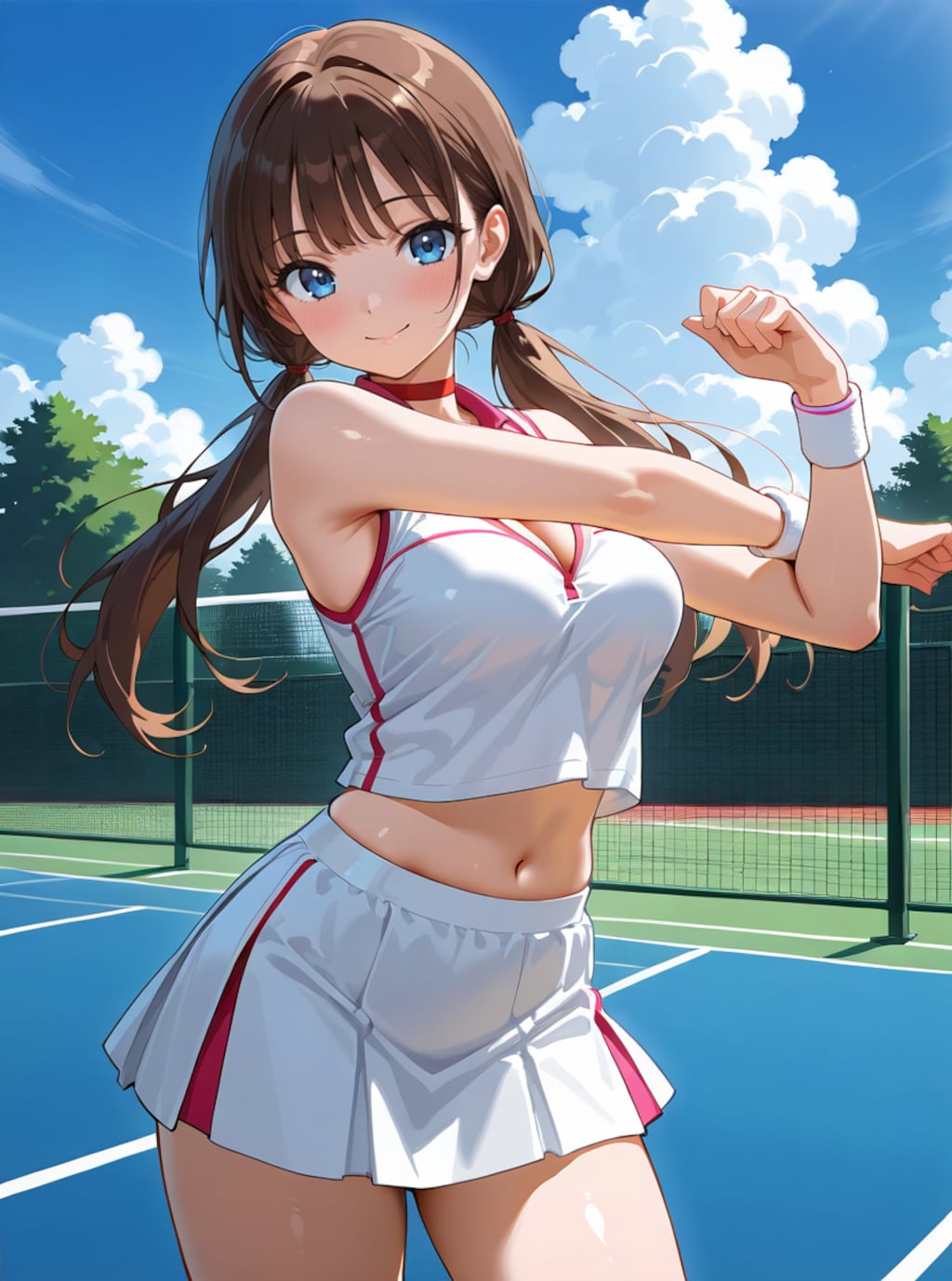 さっ！テニスしよ！