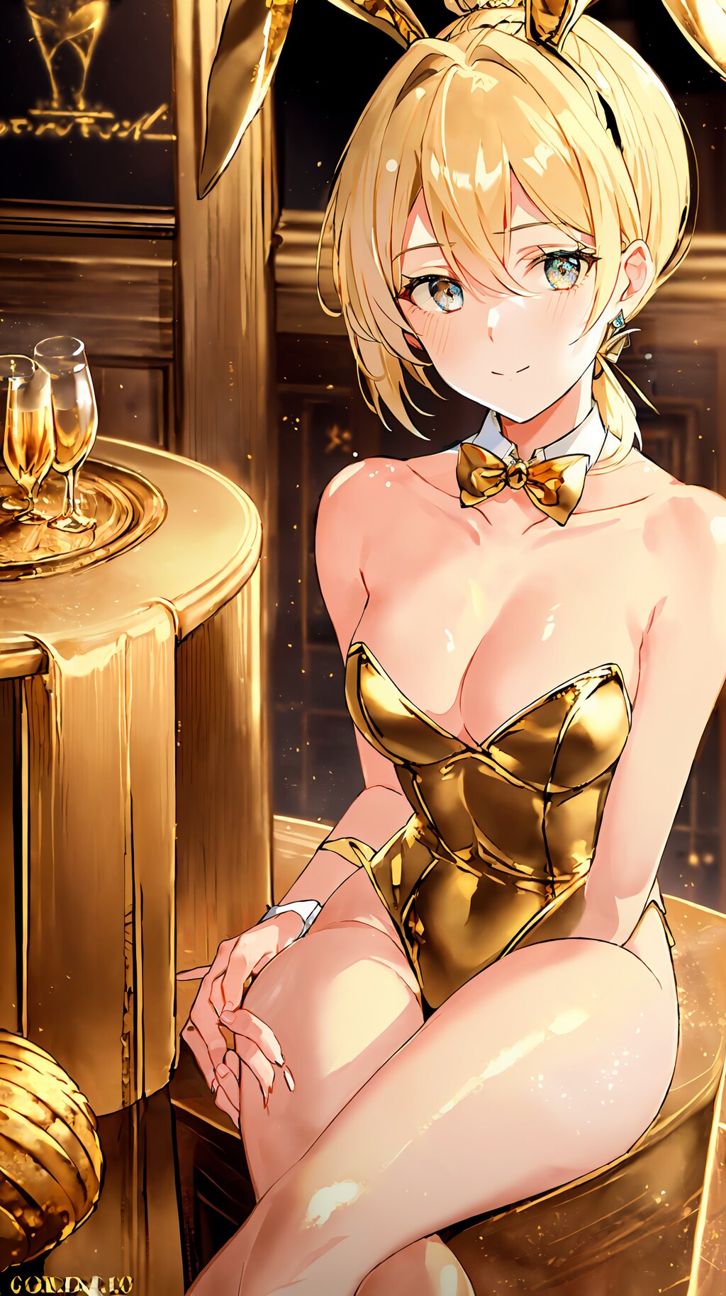 今日の金色バニーさん10/20