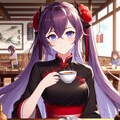 中国風喫茶でティーを楽しむ 2枚目