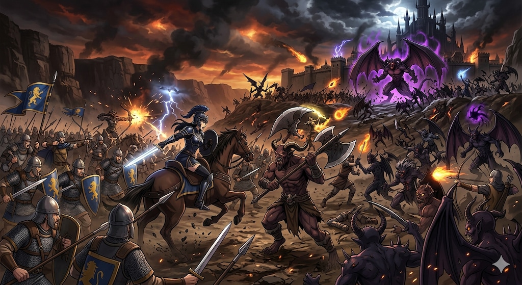 〇〇軍隊vs魔獣軍団盛り合わせセット