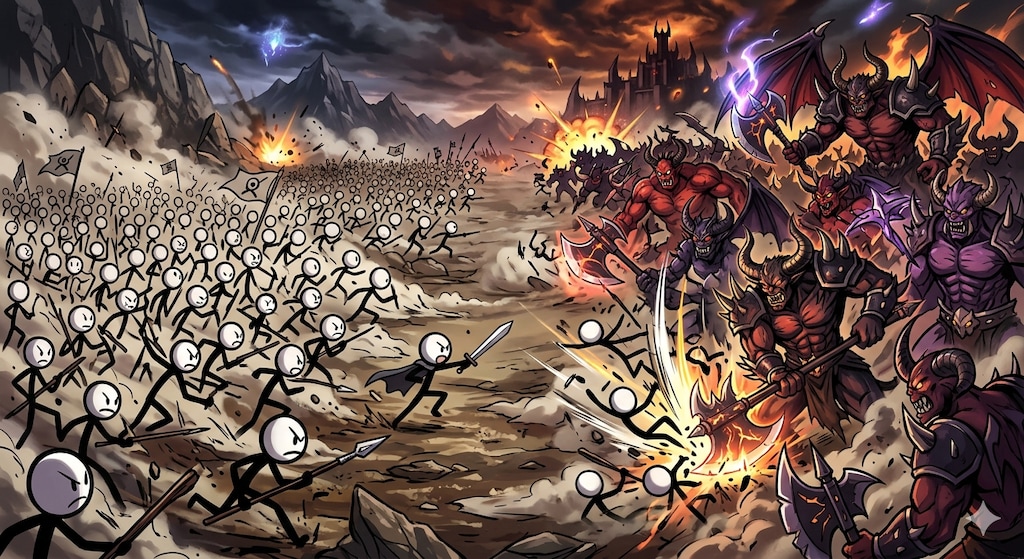 〇〇軍隊vs魔獣軍団盛り合わせセット