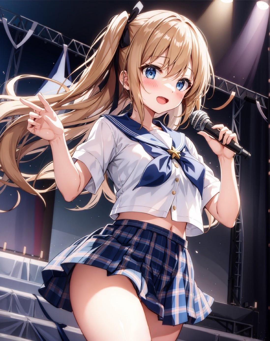 【AI文化祭】アイドル気分