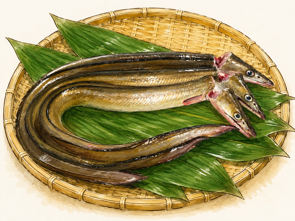 鱧の湯引き