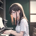 ピアノ女子 3枚目