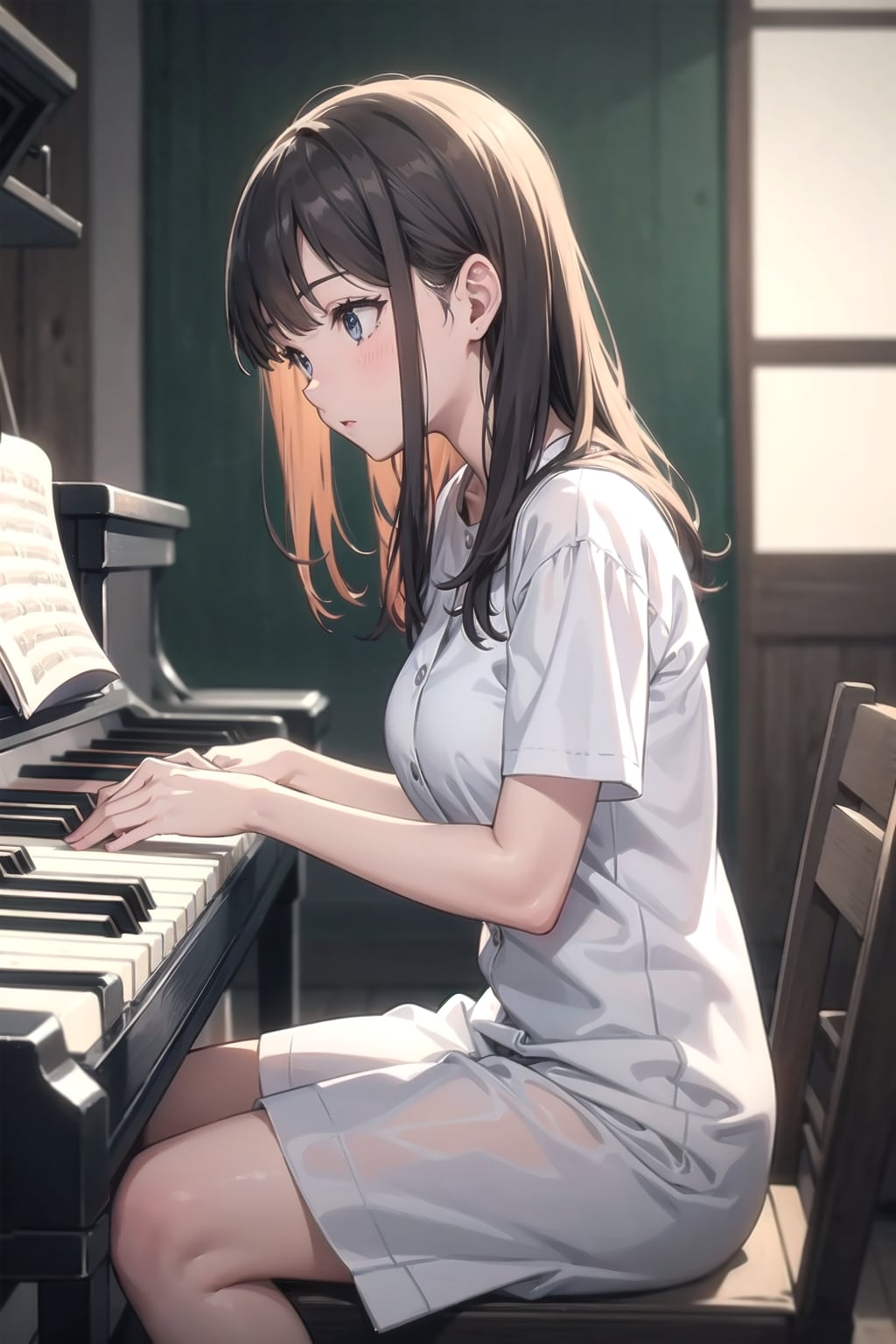 ピアノ女子