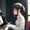 ピアノ女子 2枚目