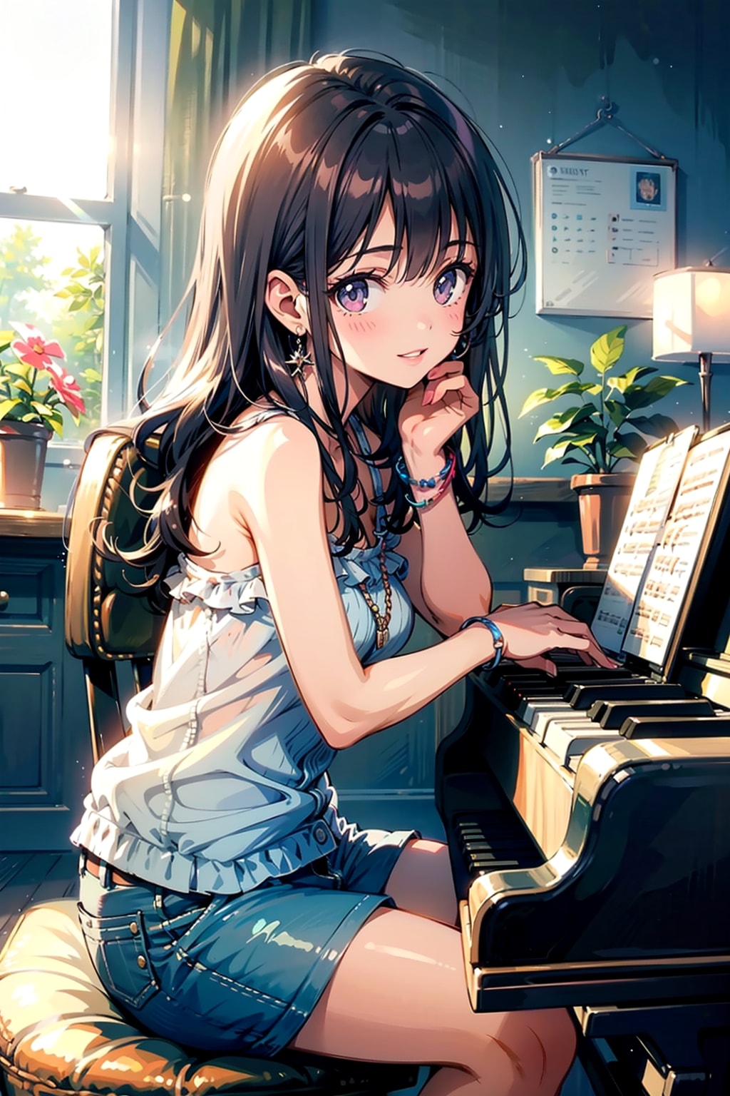 ピアノ女子