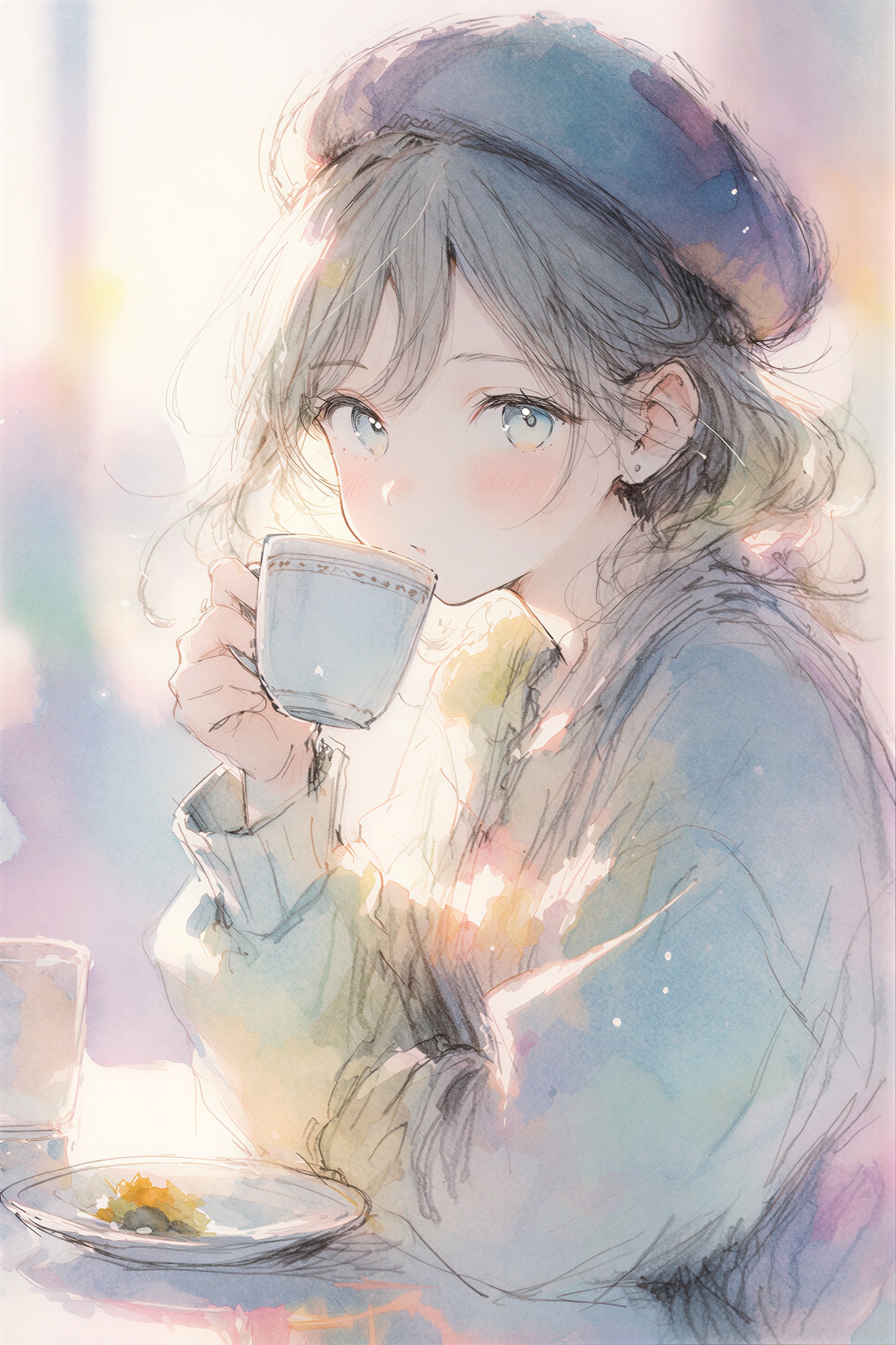 目覚めの朝のコーヒー 2 | の人気AIイラスト・グラビア