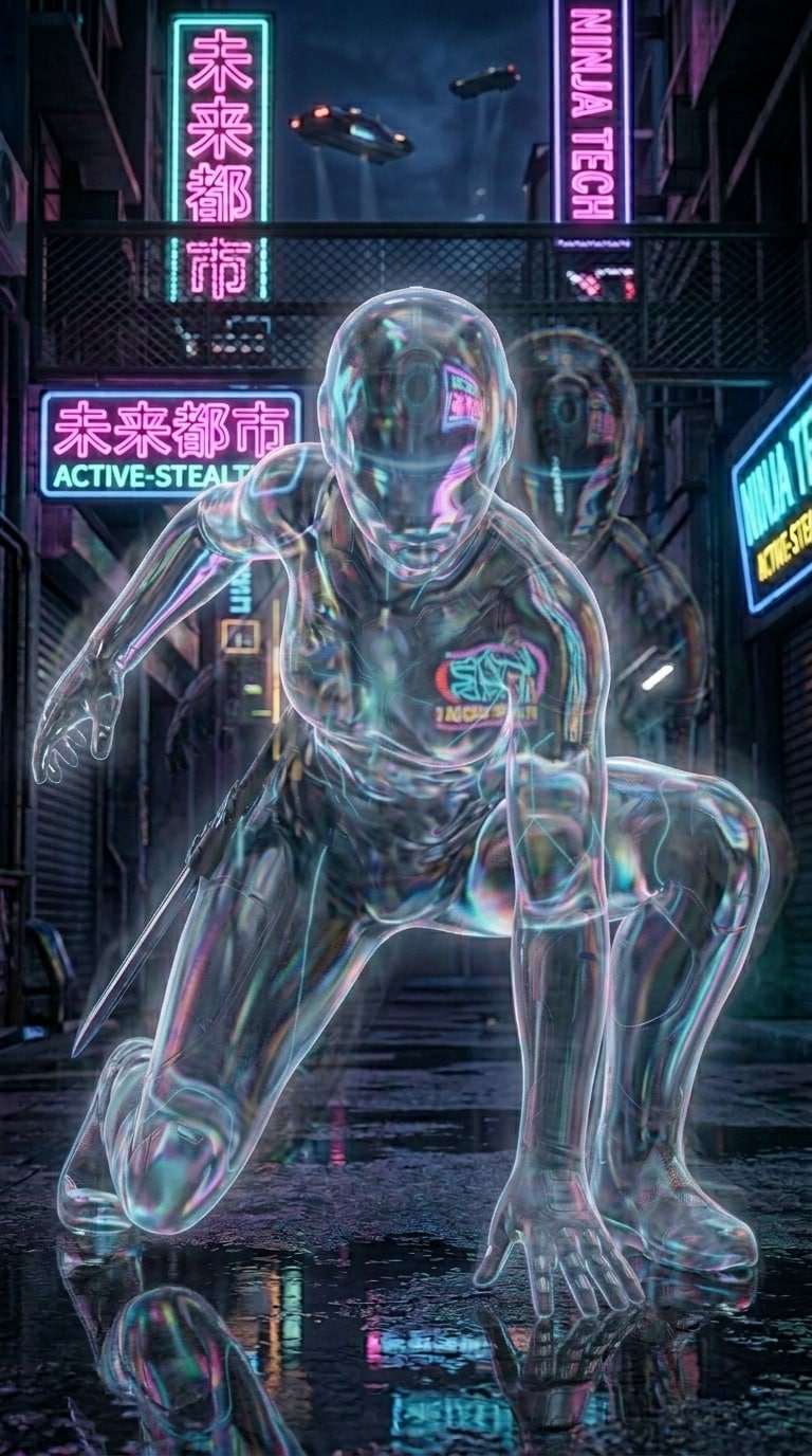 Activate! optical camouflage!! | の人気AIイラスト・グラビア