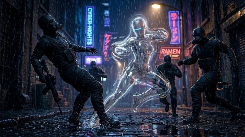 Activate! optical camouflage!!