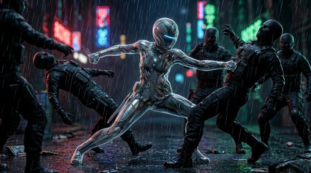 Activate! optical camouflage!!