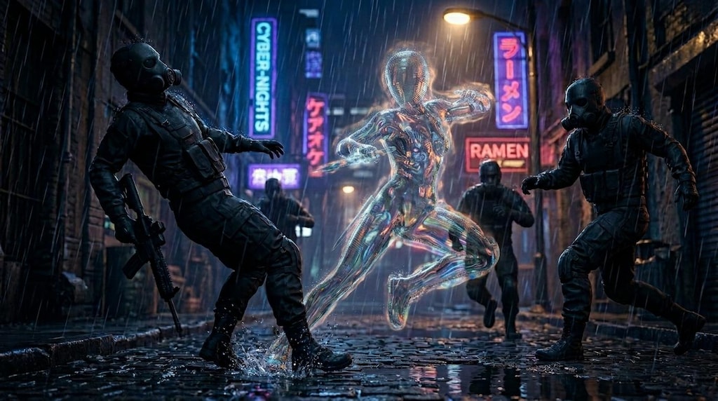 Activate! optical camouflage!!