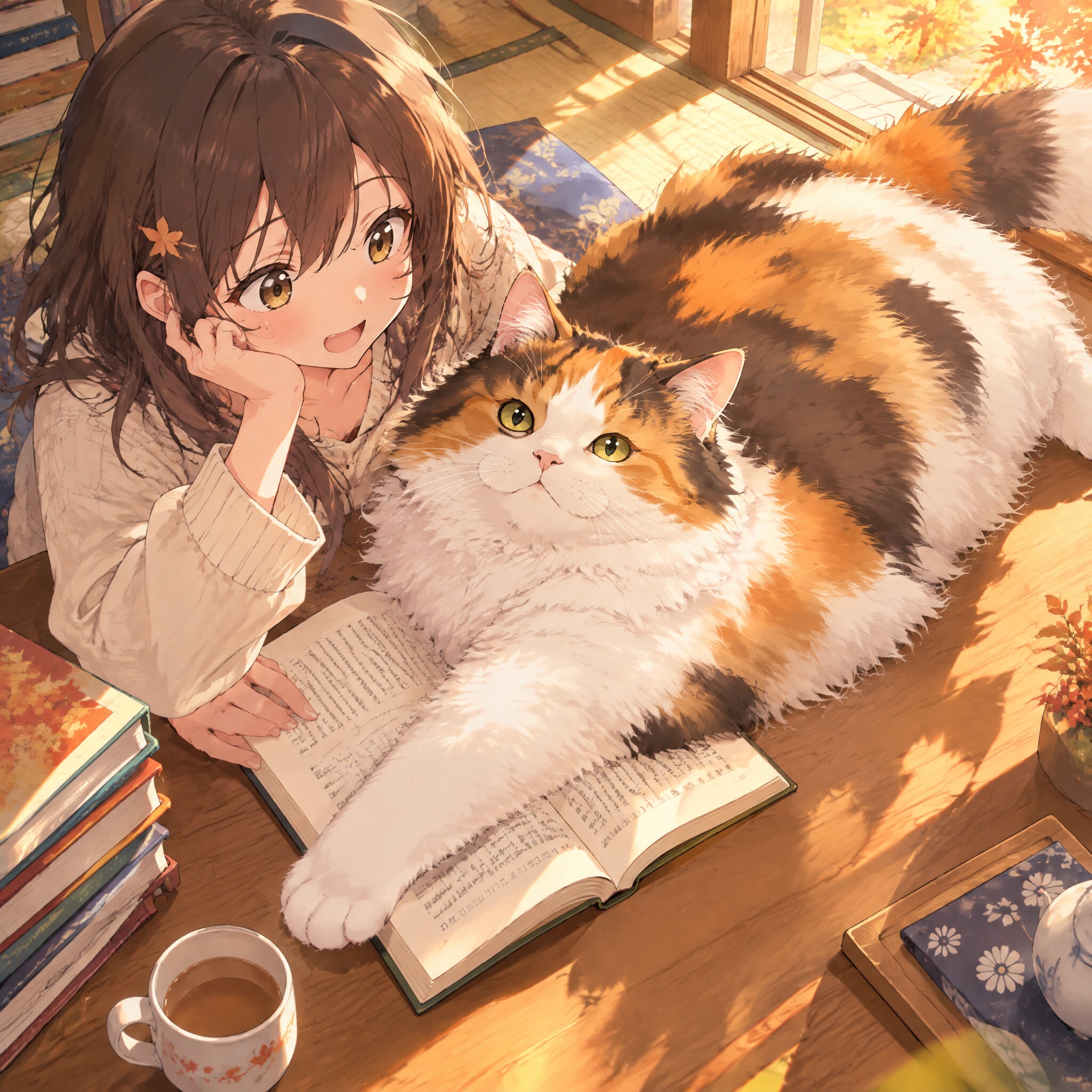 おはよう三毛殿（１５３）GPTimages2.5 | の人気AIイラスト・グラビア
