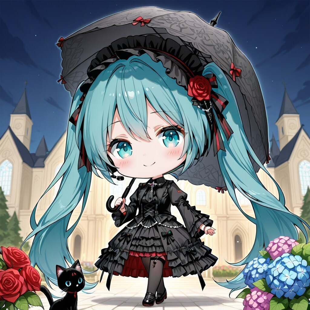 QILIN ちびミク ゴスロリ