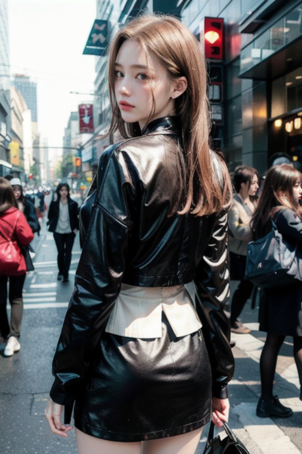 振り返り美女♡