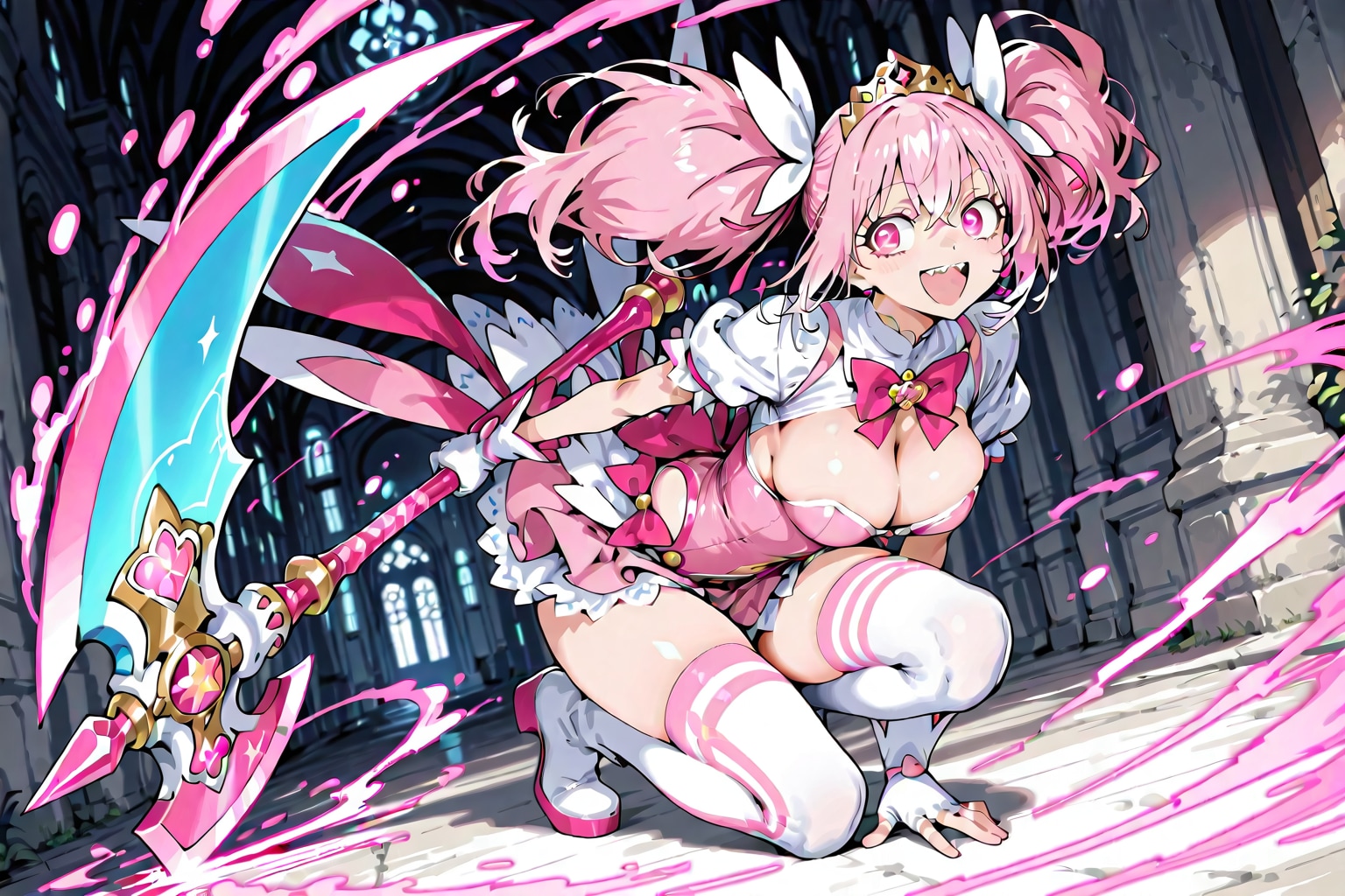 力の魔法少女 | の人気AIイラスト・グラビア