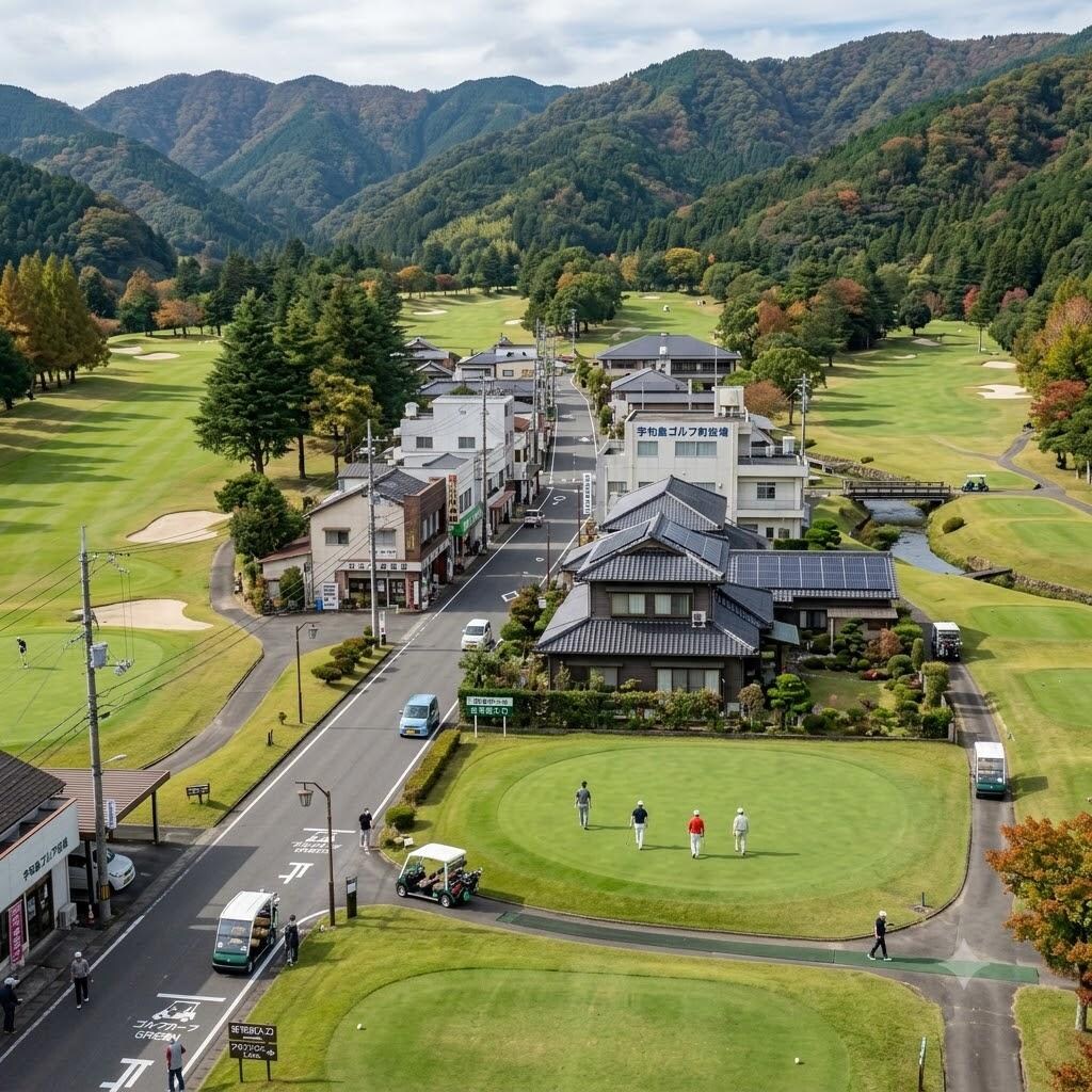 ゴルフ場タウン