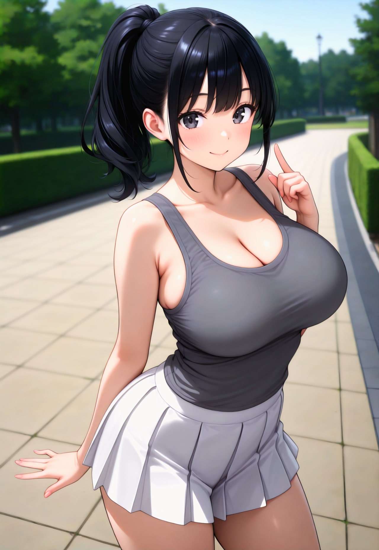 1476（グレーのタンクトップ）