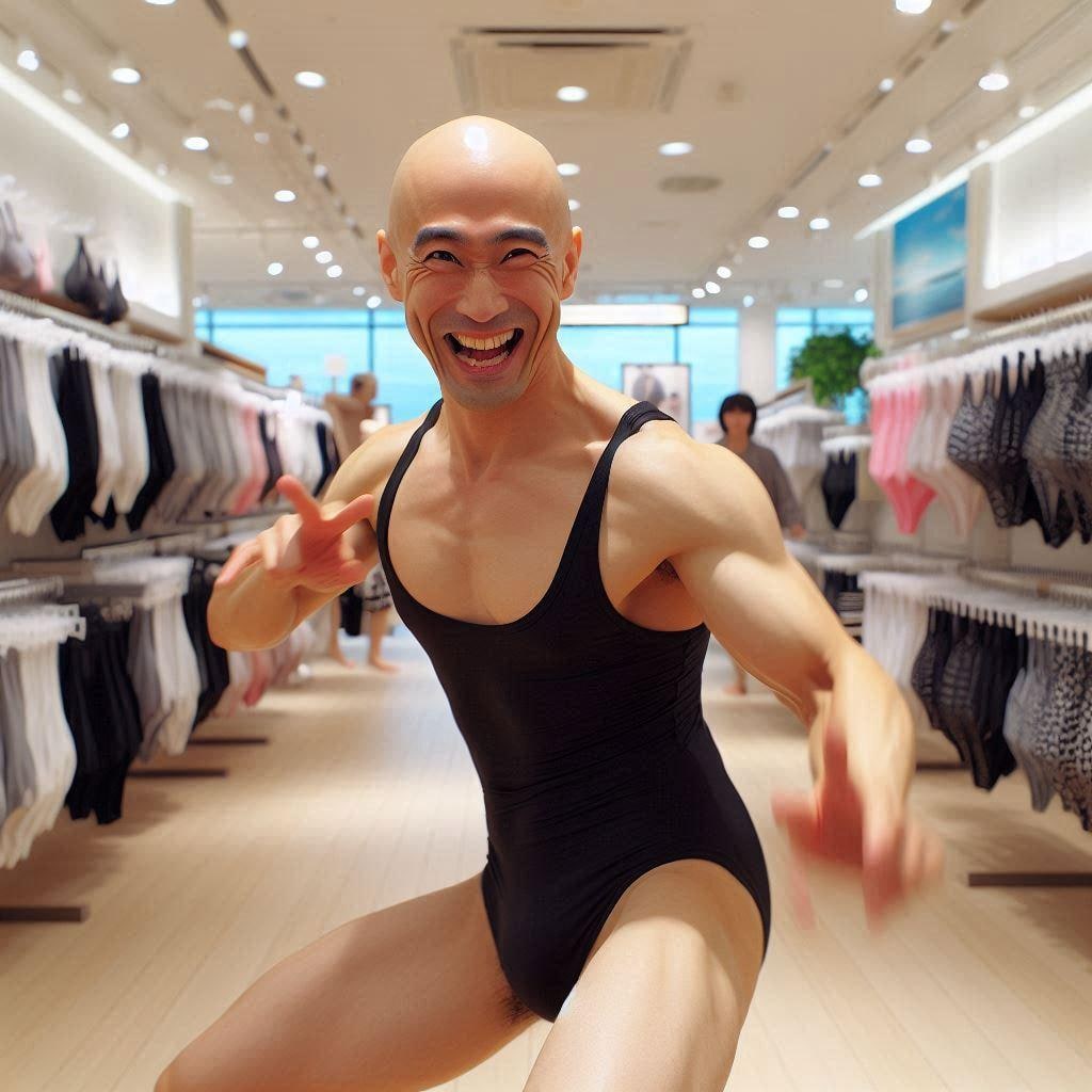 スク水ハゲ部長