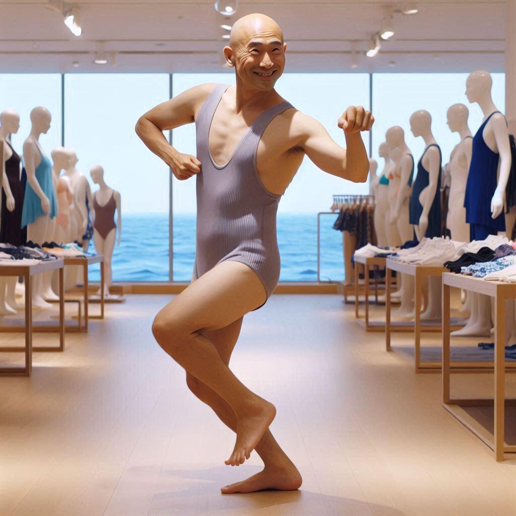 スク水ハゲ部長