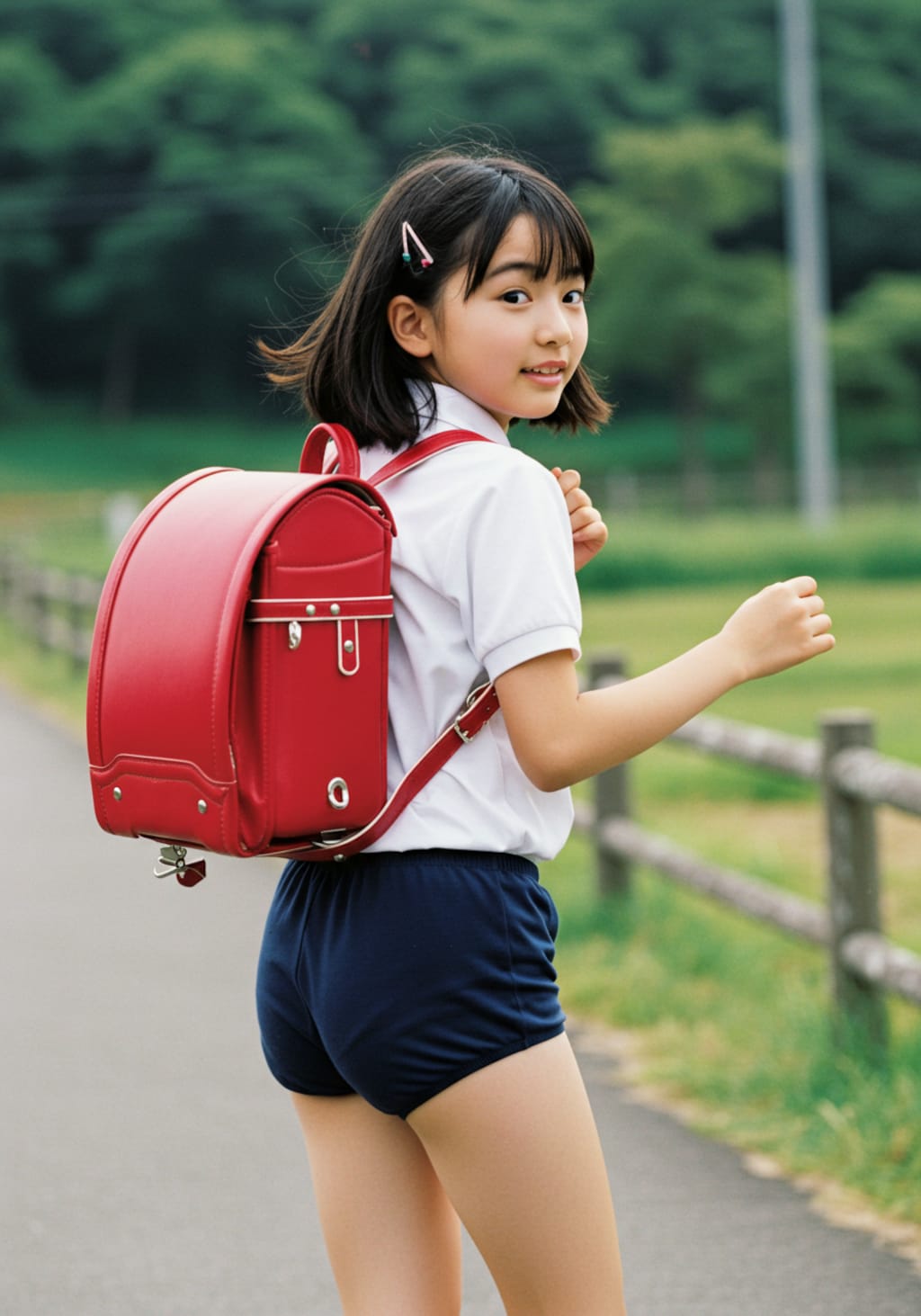 昭和時代の田舎の女子06