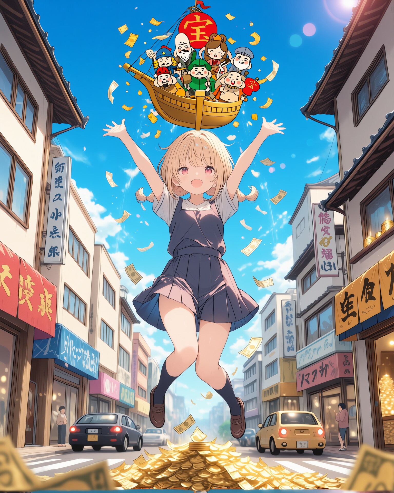 7月29日は七福神の日　～拾ったお金は警察に届けましょう～