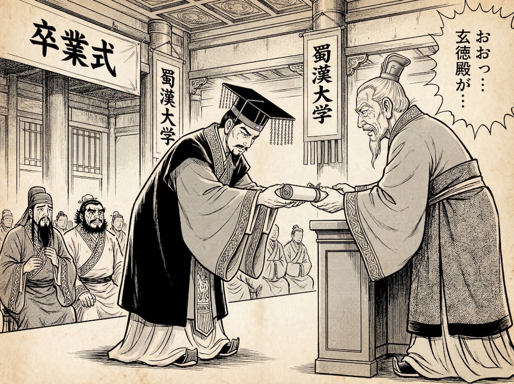 三国志で卒業式