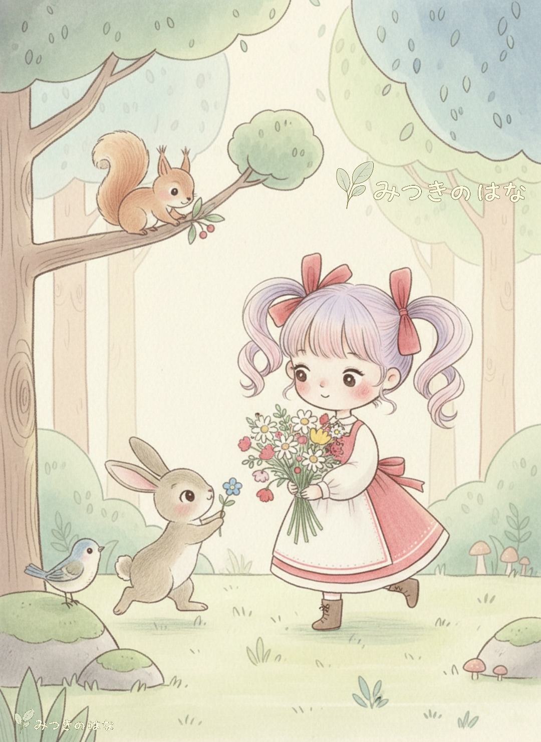 お花を集めて | の人気AIイラスト・グラビア