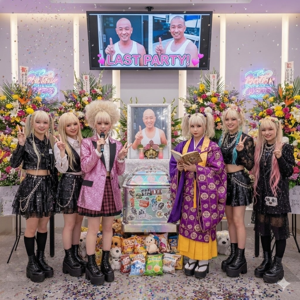 ギャル×葬式 | の人気AIイラスト・グラビア