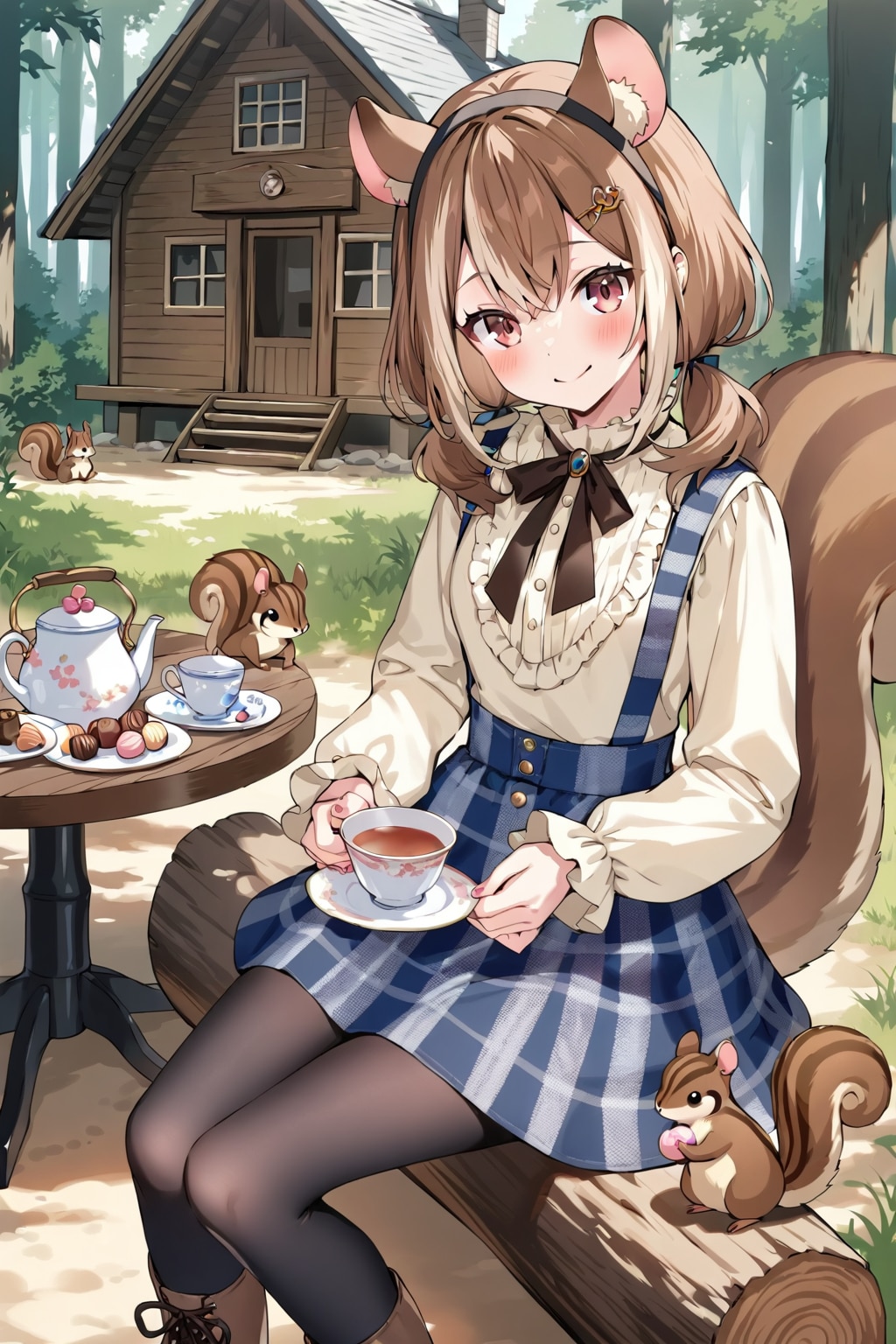 シルちゃん ライラック便り《おいでよ どうぶつの娘》