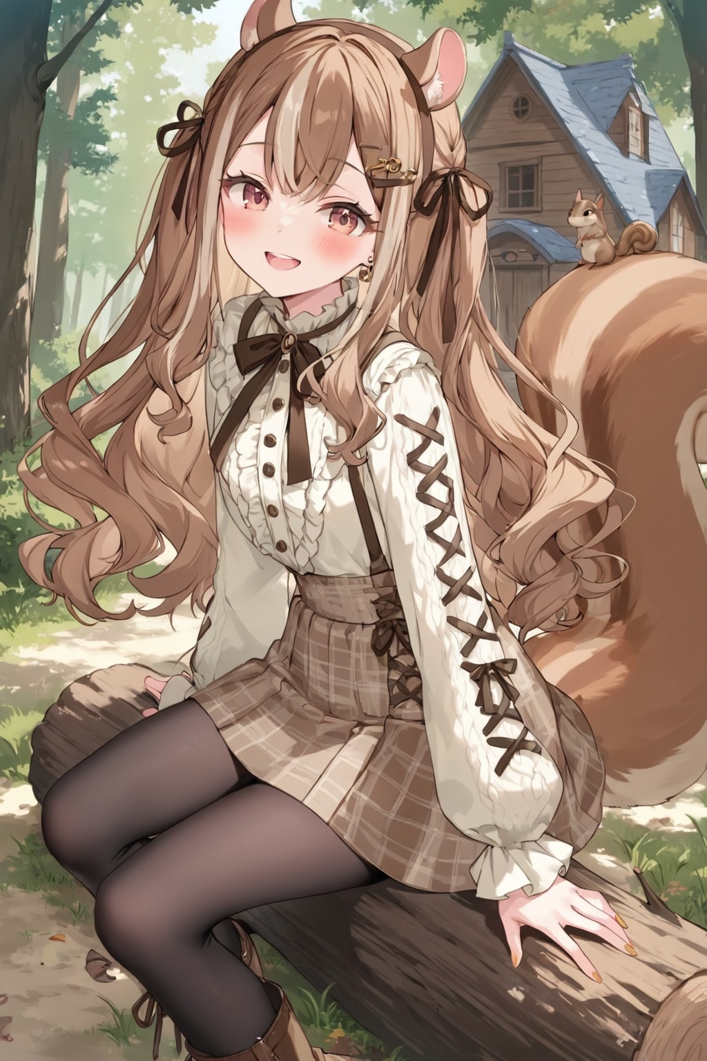 シルちゃん ライラック便り《おいでよ どうぶつの娘》