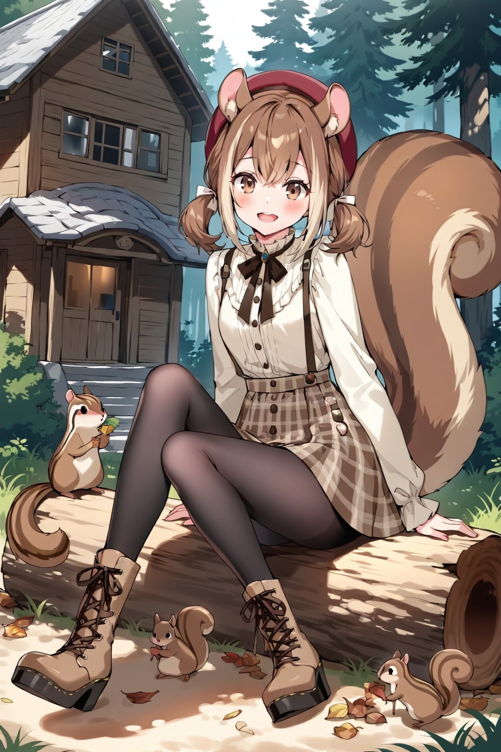 シルちゃん ライラック便り《おいでよ どうぶつの娘》