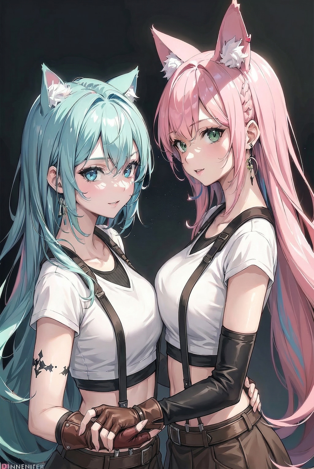 コスプレ猫耳姉妹🐱🐱✨